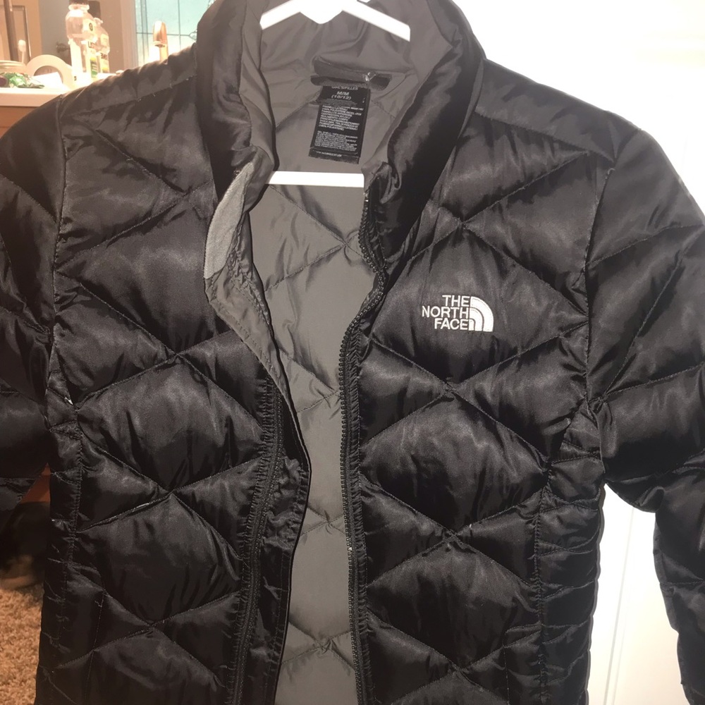 Girls North Face down filled puff coat